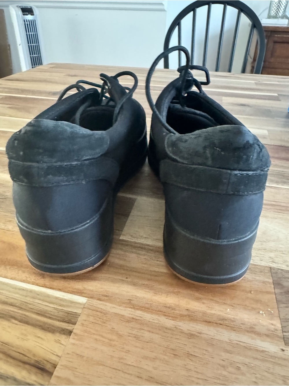 Invicta Black Platform Lace-Up Sneakers - Picture 5 of 6